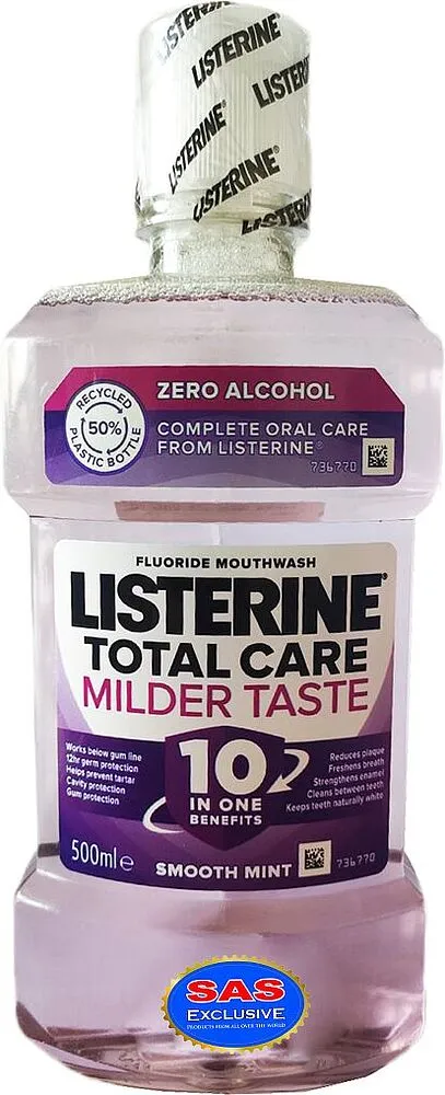 Mouth rinse "Listerine Total Care" 500ml