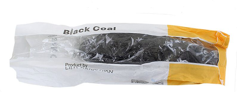 Dietary black bread baget with activated charcoal "Black Coal" 180g