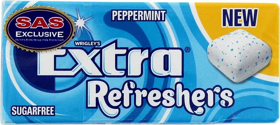 Chewing gum "Wrigley's Extra " 15.6g Peppermint