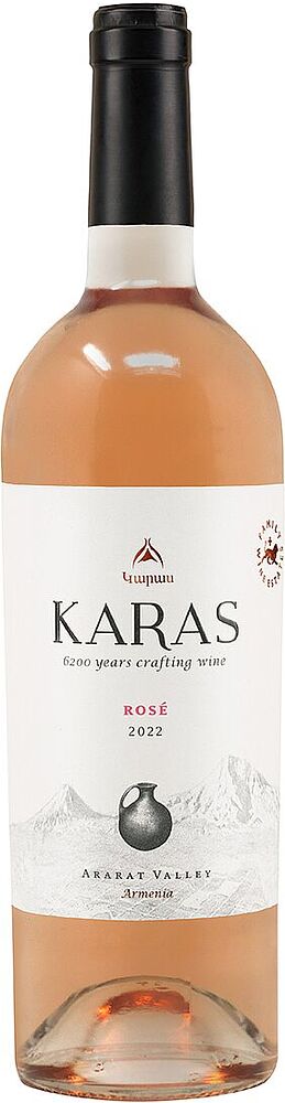 Rose wine "Karas Syrah Wild Rose"  0.75l