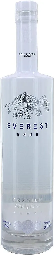 Vodka "Everest Premium" 0.5l
