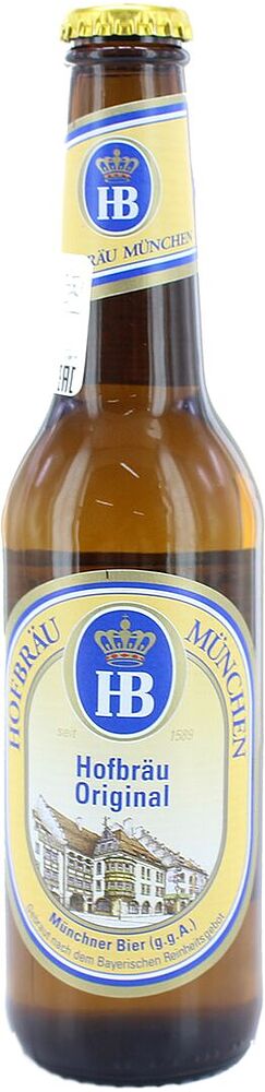 Beer "Hofbrau Original" 0.33l
