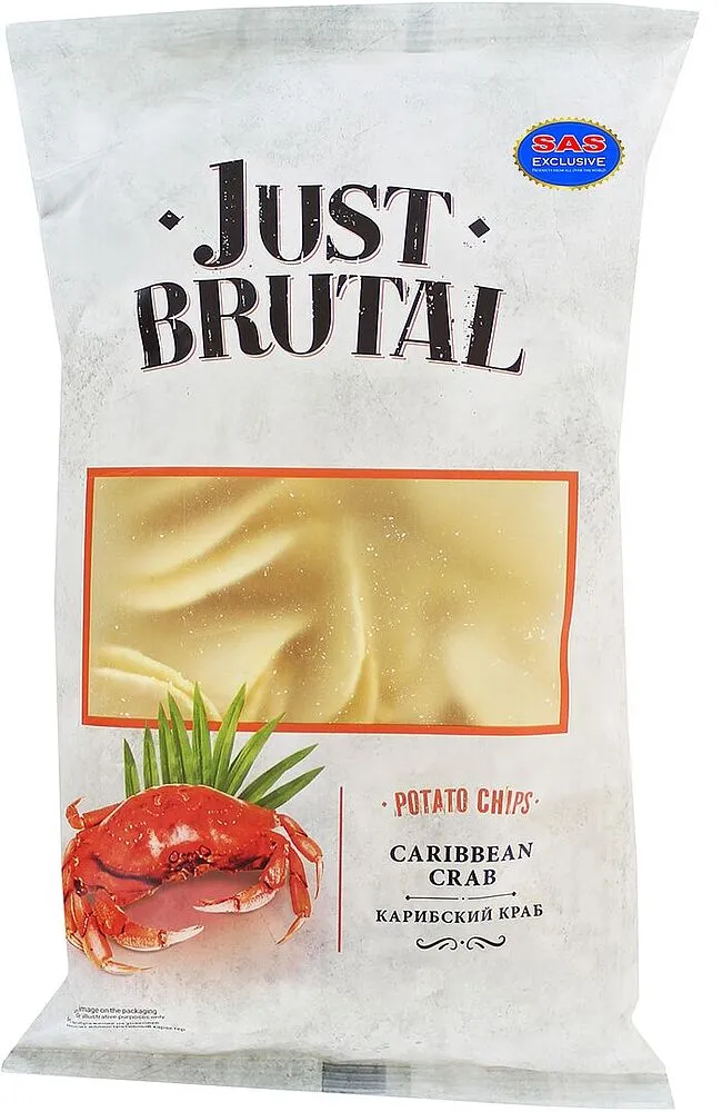 Chips "Just Brutal" 85g Crab 
