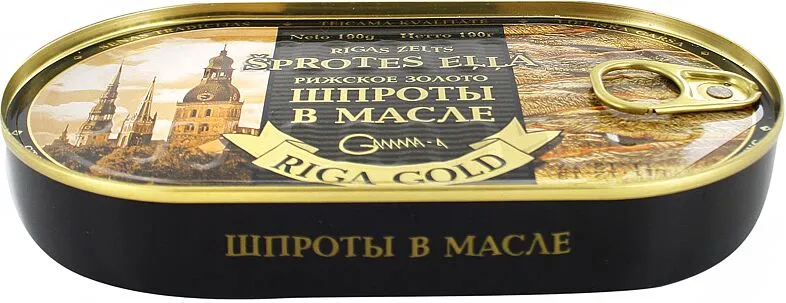 Շպրոտ ձեթի մեջ «Riga Gold» 190գ