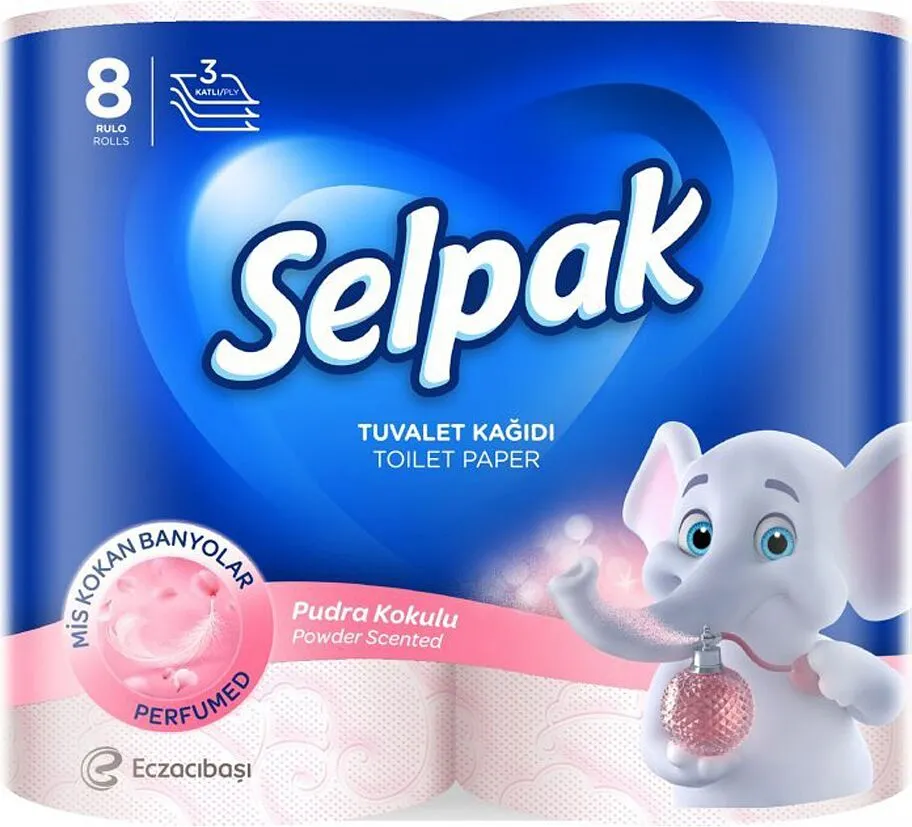 Toilet paper "Selpak" 4pcs 