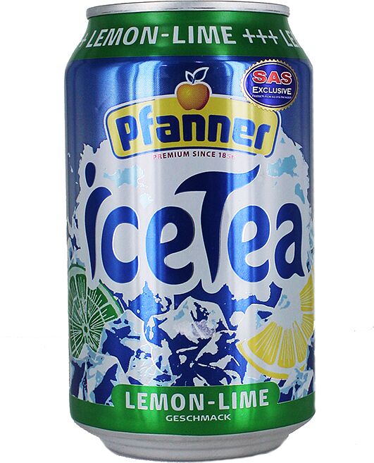 Ice tea "Pfanner" 0.33l Lemon & Lime