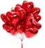 Helium gas Balloons, heart 10 pcs