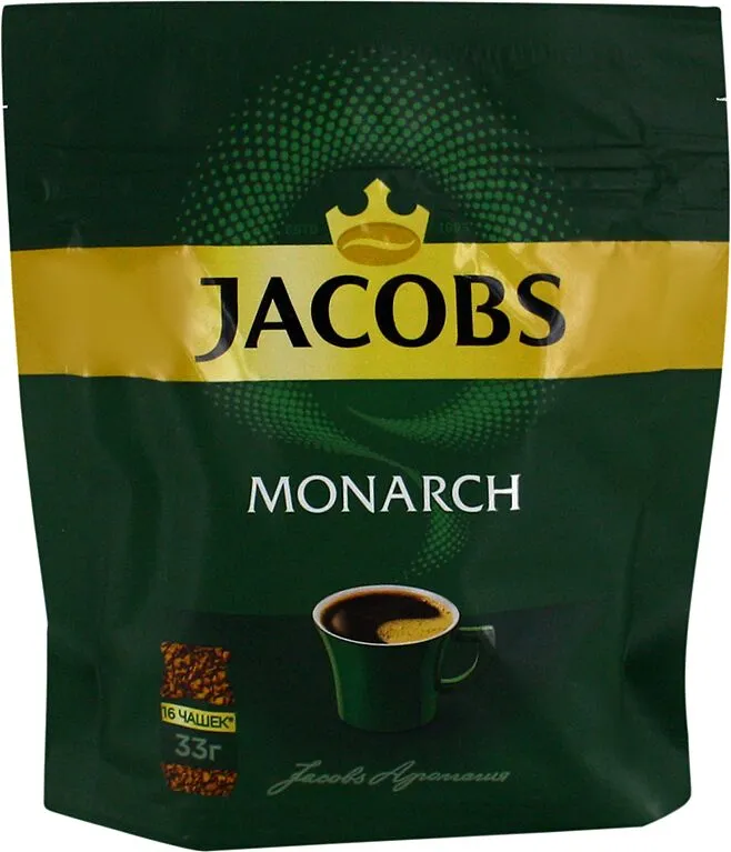 Кофе растворимый "Jacobs Monarch" 33г