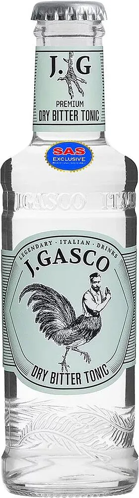 Ըմպելիք ոչ ալկոհոլային տոնիկ «J.Gasco Dry Bitter Tonic» 0.2լ
