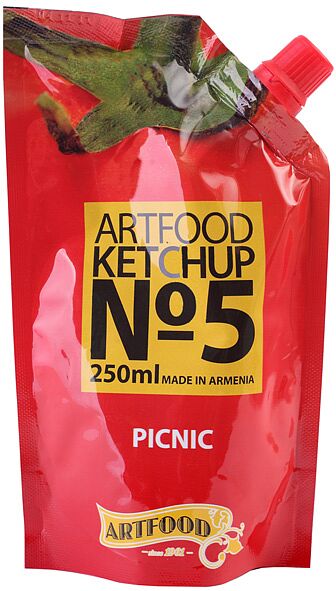 Picnic ketchup "Artfood N5" 250ml   