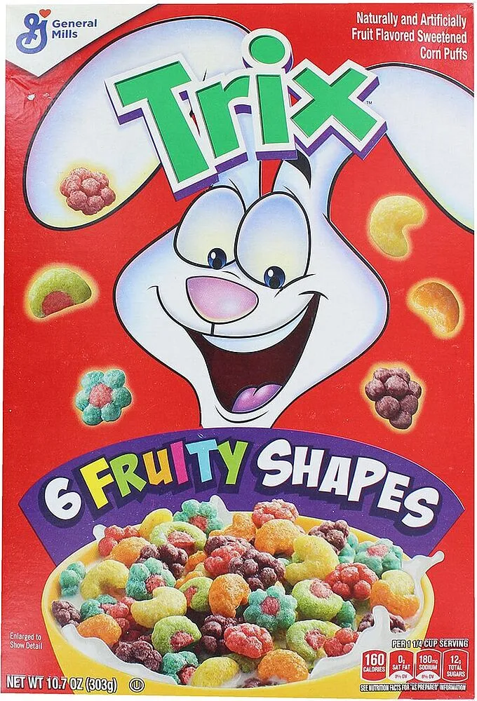 Ready breakfast "General Mills Trix" 303g