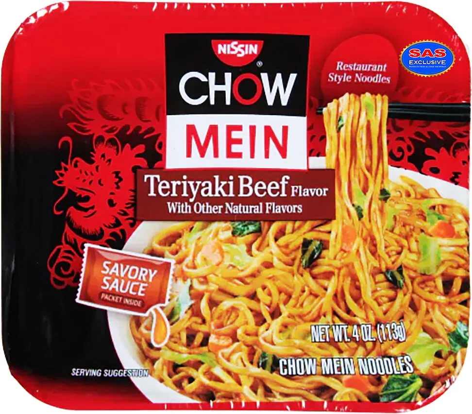 Лапша "Nissin Chow Mein" 113г Говядина