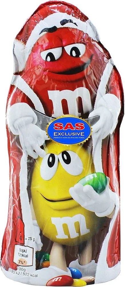 Шоколадная конфета "M&M's Santa" 100г