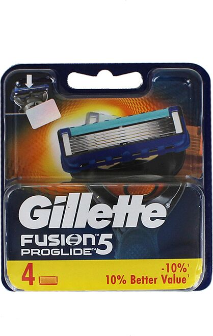 Սափրող սարքի գլխիկներ «Gillette Fusion Proglide» 4հատ 