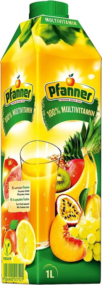 Сок "Pfanner" 1л Мультивитамин