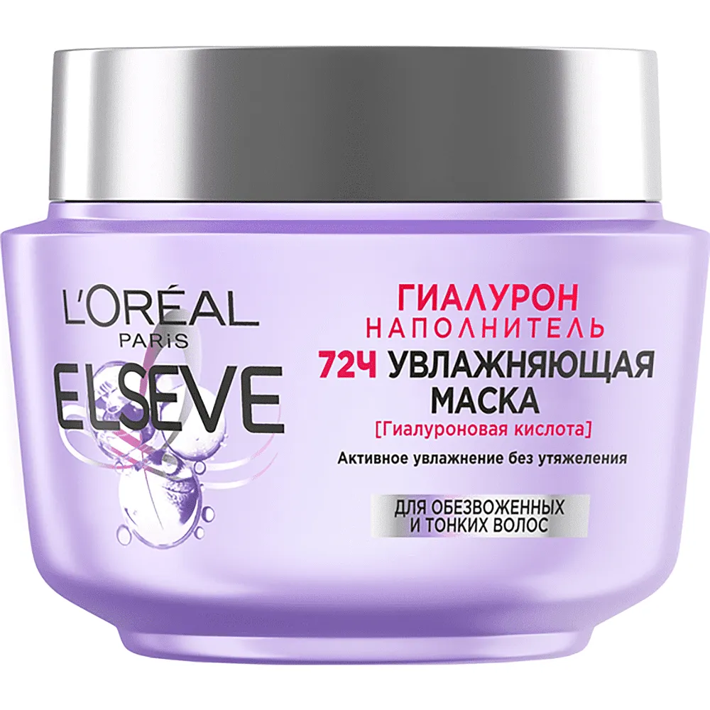 Մազերի դիմակ «L'Oreal Elseve Гиалурон» 300մլ
