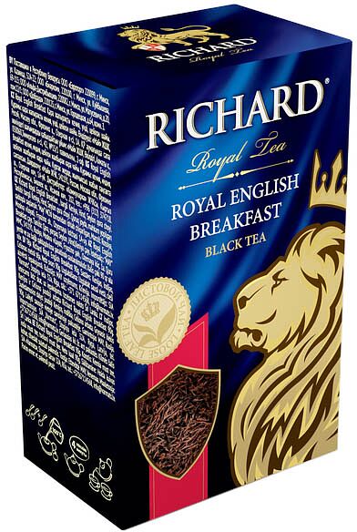 Чай черный "Richard Royal English Breakfast" 90г
