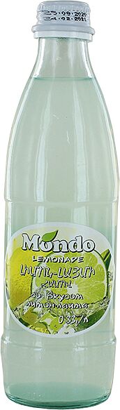 Լիմոնադ «Mondo» 0.33լ Կիտրոն և լայմ