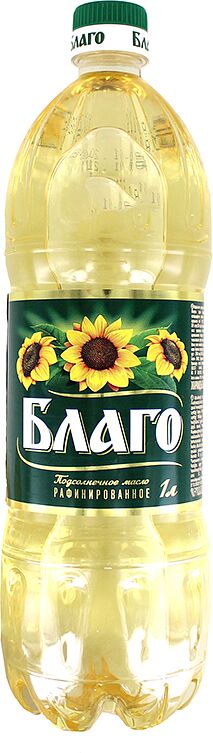 Sunflower oil "Blago" 1l