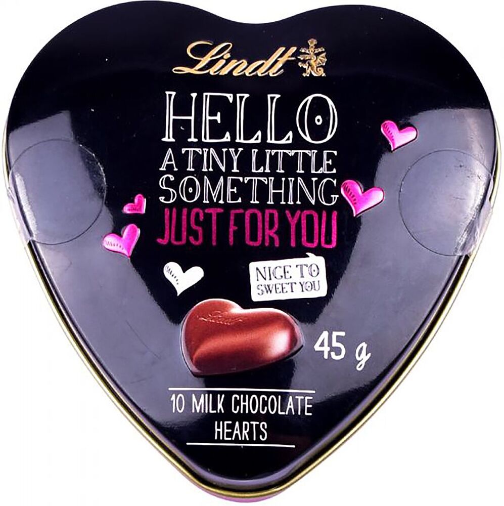 Շոկոլադե կոնֆետների հավաքածու «Lindt Hello» 45գ