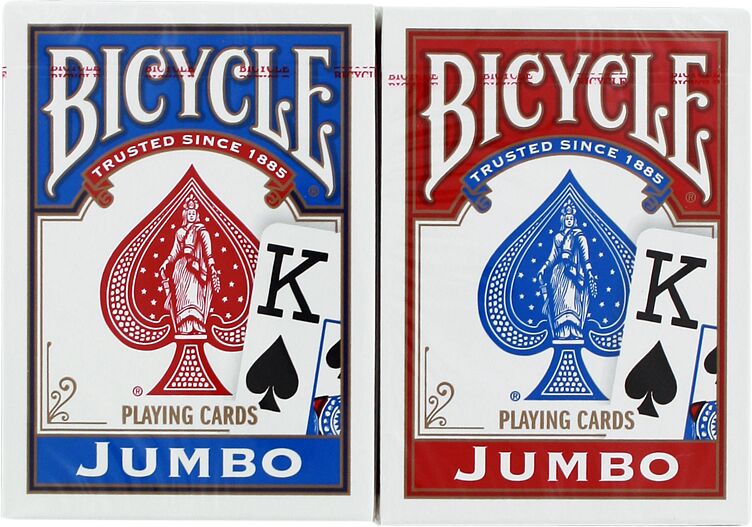 Խաղաքարտեր «Bicycle Jumbo» 1հատ