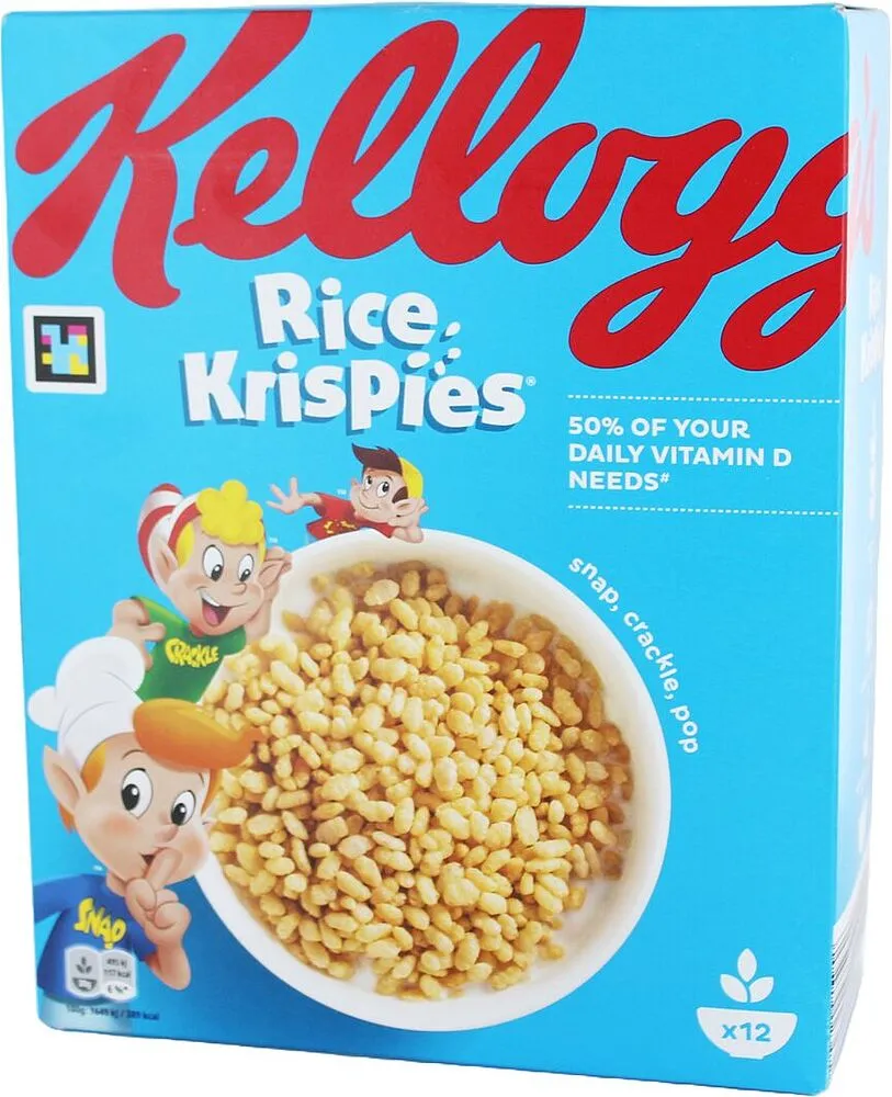 Փաթիլներ բրնձի «Kellogg's» 340գ
