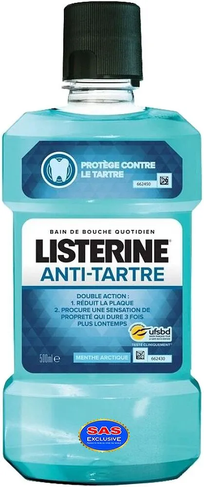 Mouth rinse "Listerine Anti-Tartare" 500ml
