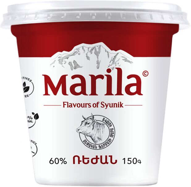 Cream "Marila" 150g, richness 60%