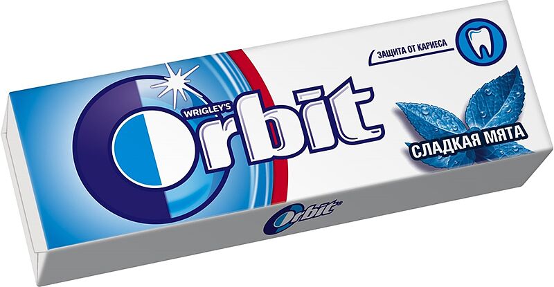 Chewing gum "Orbit" 14g Sweetmint 