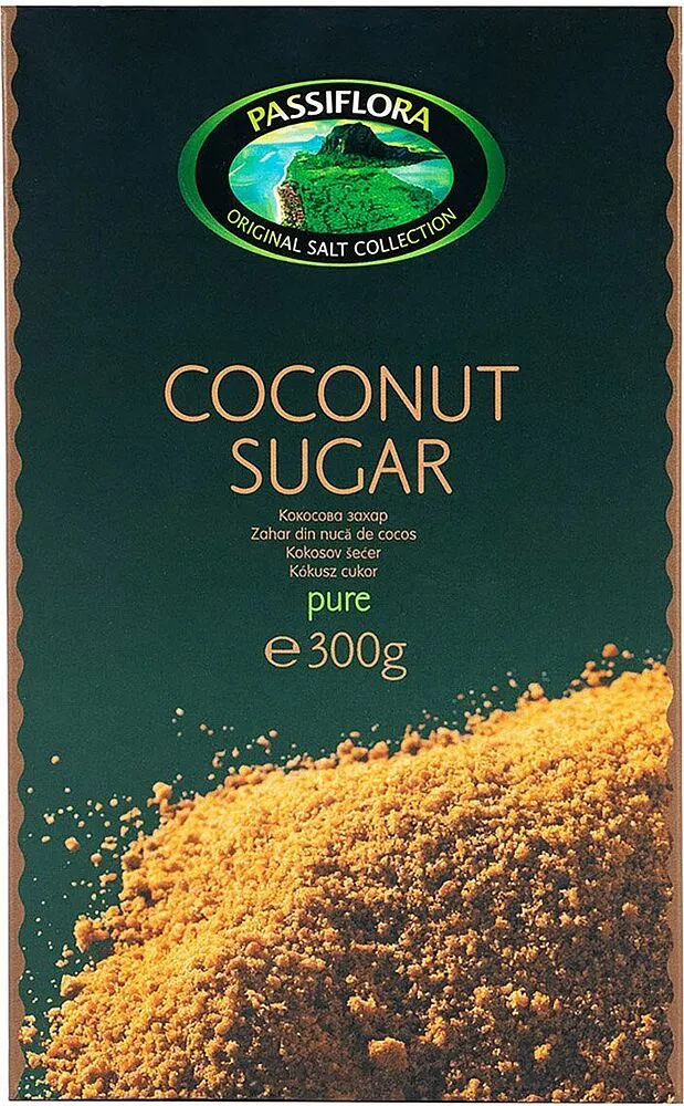 Coconut sugar "Passiflora" 300g
