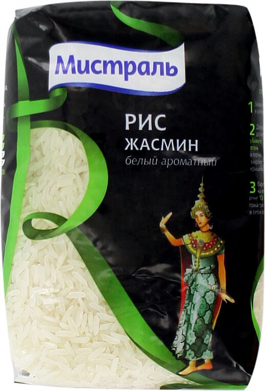 Рис длиннозерный "Мистраль жасмин" 500г