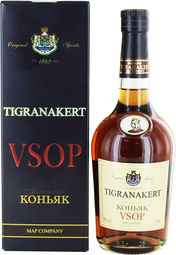 Коньяк "Tigranakert VSOP" 0.5л