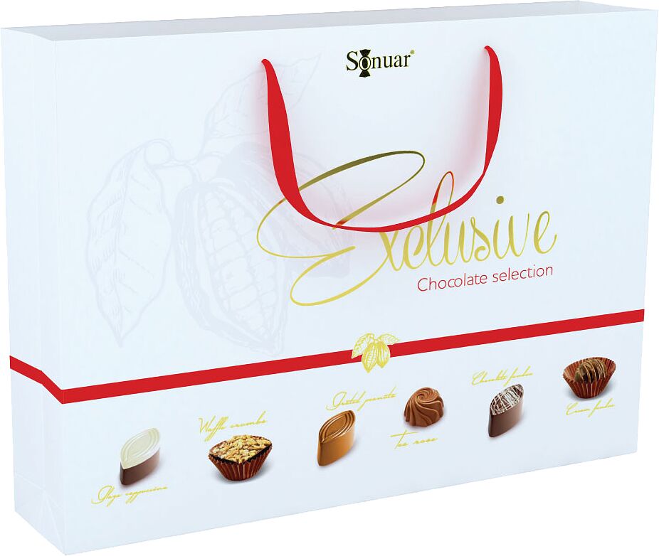 Набор шоколадных конфет "Sonuar Эксклюзив" 220г