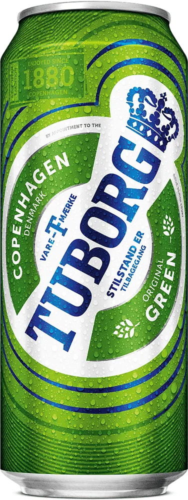 Beer "Tuborg Green"  0.5l 