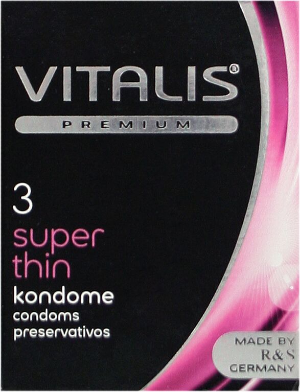 Презервативы "Vitalis Super Thin" 3шт