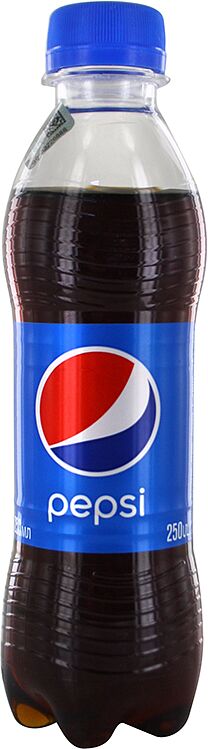 Զովացուցիչ գազավորված ըմպելիք «Pepsi» 0.25լ 