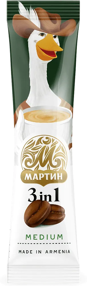 Кофе растворимый "От Мартина Медиум" 17г 