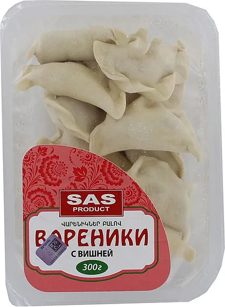 Вареники с вишней полуфабрикат "SAS Product" 300г 