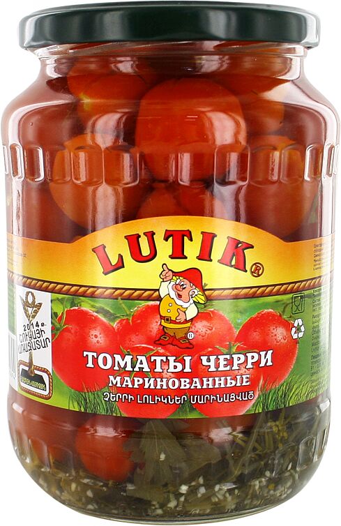 Marinated cherry tomatoes  "Lutik" 700ml