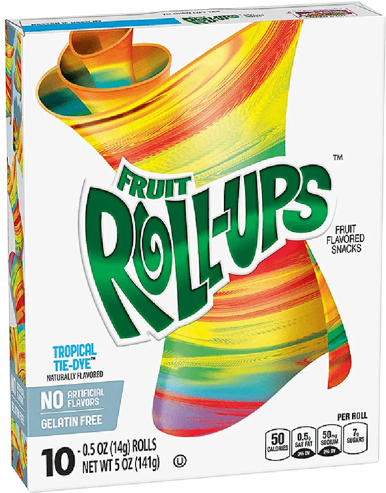 Jelly candies "Roll-ups tropical" 141g