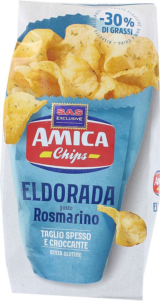 Chips "Amica Eldorado" 130g Rosemary 
