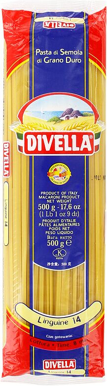 Спагетти "Divella Linguine №14" 500г