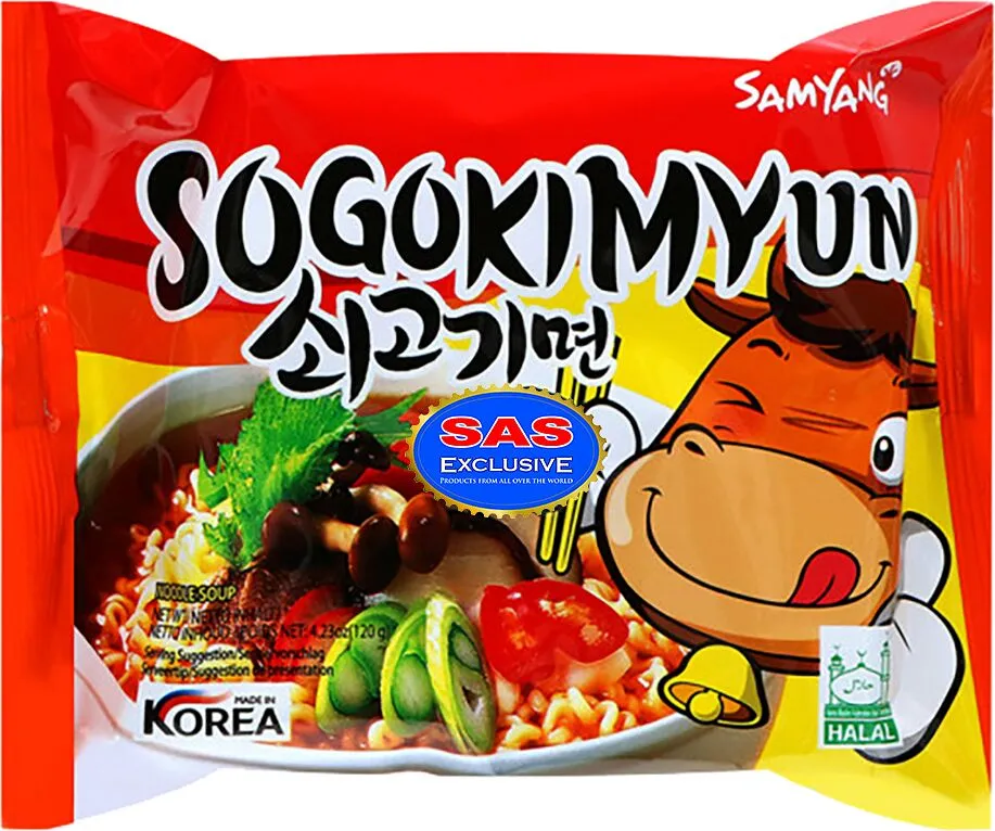 Noodles "Samyang" 120g Beef
