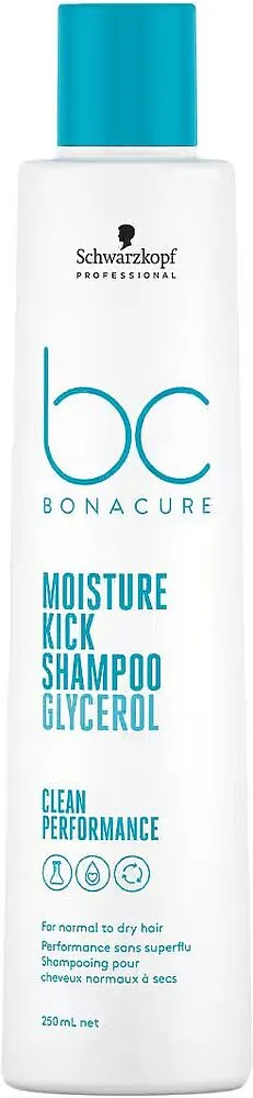 Шампунь "Schwarzkopf BC Moisture Kick" 250мл