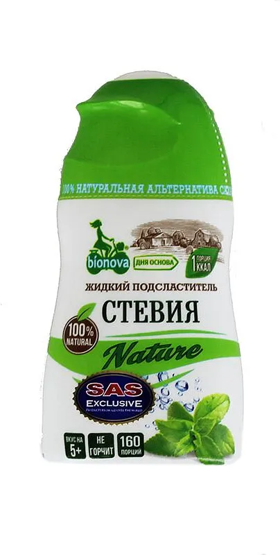 Քաղցրացուցիչ հեղուկ «Bionova Стевия Nature» 80գ