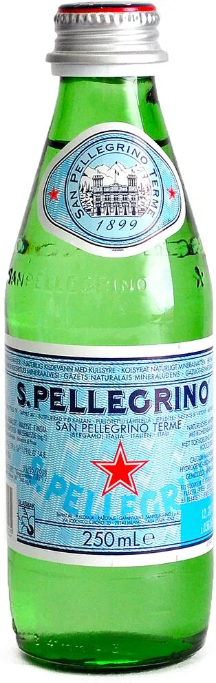 Հանքային ջուր «San Pellegrino» 0.25լ  