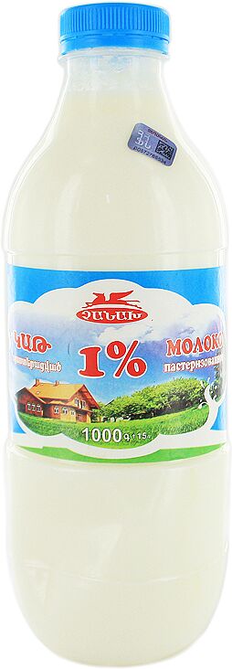 Milk "Chanakh" 950ml, richness։ 1%