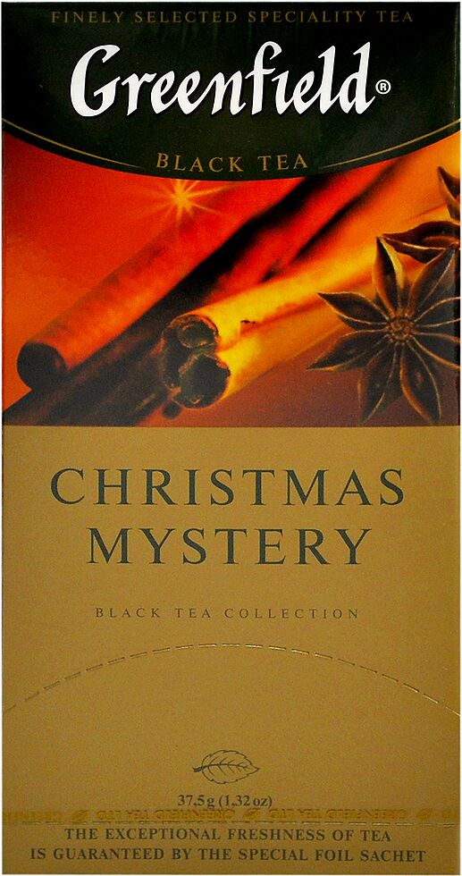 Black tea "Greenfield Christmas Mystery" 37.5g
