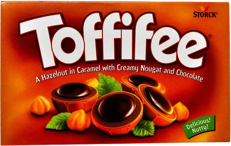 Կարամելային կոնֆետներ պնդուկով «Toffifee» 125գ