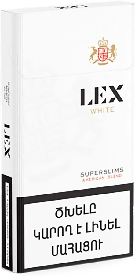 Cigarettes "LEX White Superslims"